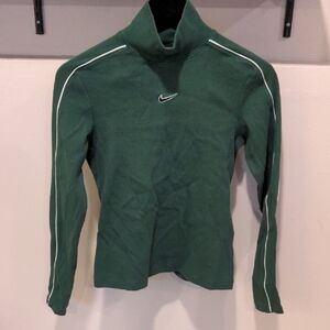 Nike Women's Green Turtleneck Sweater